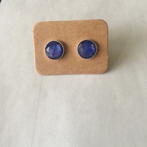 Lapis Lazuli stud earrings